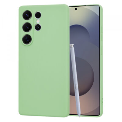 Husa pentru Samsung Galaxy S25 Ultra S938, Techsuit, SoftFlex, Verde Deschis