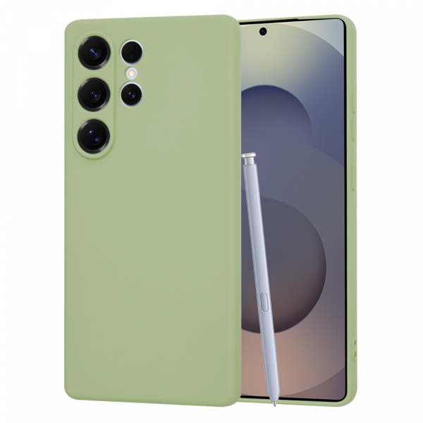 Husa pentru Samsung Galaxy S25 Ultra S938, Techsuit, SoftFlex, Matcha