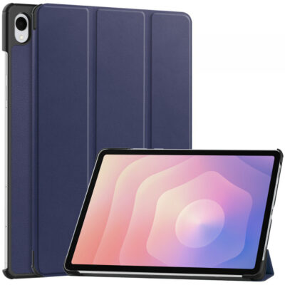 Husa pentru Samsung Galaxy Tab S11, Techsuit, FoldPro, Albastra