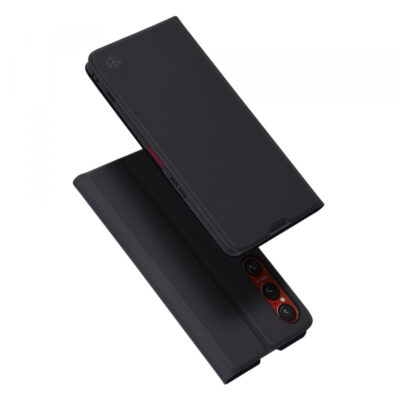 Husa pentru Sony Xperia 1 VI, Techsuit, Magskin Book, Neagra