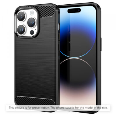 Husa pentru Sony Xperia 10 VII, Techsuit, Carbon, Neagra
