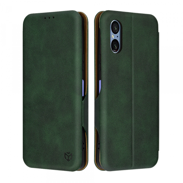 Husa pentru Sony Xperia 5 VI, Techsuit, Safe Wallet Plus, Verde