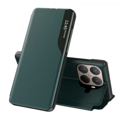 Husa pentru Xiaomi 15T Pro, Techsuit, eFold, Verde Inchis