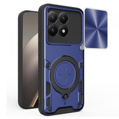 Husa pentru Xiaomi 15T, Techsuit, CamGuard Pro, Albastra