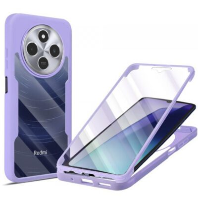 Husa pentru Xiaomi Poco C75 / Redmi 14C, Techsuit, ColorVerse 360, Mov