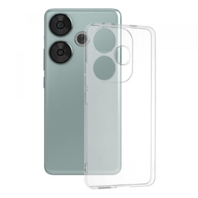 Husa pentru Xiaomi Poco F6, Techsuit, Clear, Transparenta