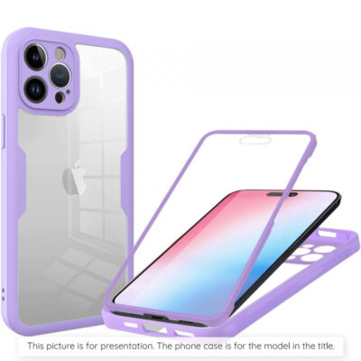 Husa pentru Xiaomi Redmi A5 4G (Standard), Techsuit, ColorVerse 360, Mov