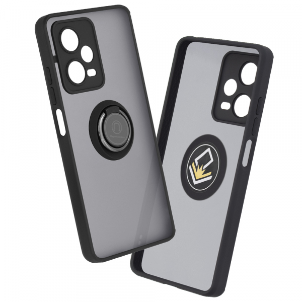 Husa pentru Xiaomi Redmi Note 12 Pro 5G, Techsuit, Glinth, Neagra