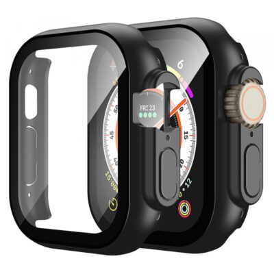 Husa Techsuit Defense360 Pro pentru Apple Watch Ultra Series, Neagra