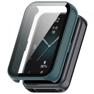 Husa Techsuit Defense360 Pro pentru Honor Band 10 / Band 9, Verde