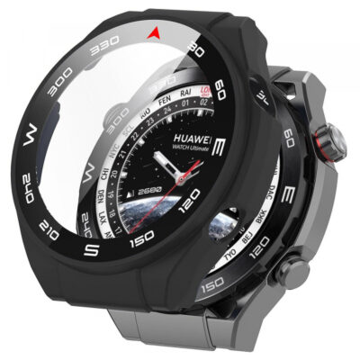 Husa Techsuit Defense360 Pro Bezel pentru Huawei Watch Ultimate, Neagra