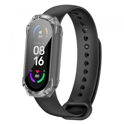 Husa Techsuit Defense360 Pro pentru Xiaomi Smart Band 7, Transparenta