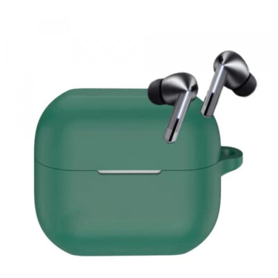 Husa Techsuit Silicone pentru Apple AirPods 4, Verde
