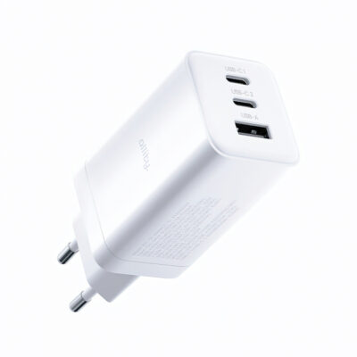 Incarcator Retea Allity. ATC-01-65WACC Fast, 65W, 3.25A, 1 x USB-A – 2 x USB-C, Alb
