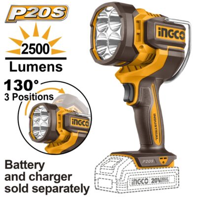 Lanterna 20V 2500 Lumeni
