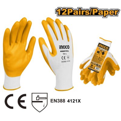 Manusi Cauciucate XL INGCO HGNG01