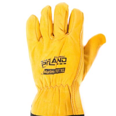 Manusi Protectie Poland (Palmare) Piele Galbene Nr.9 L