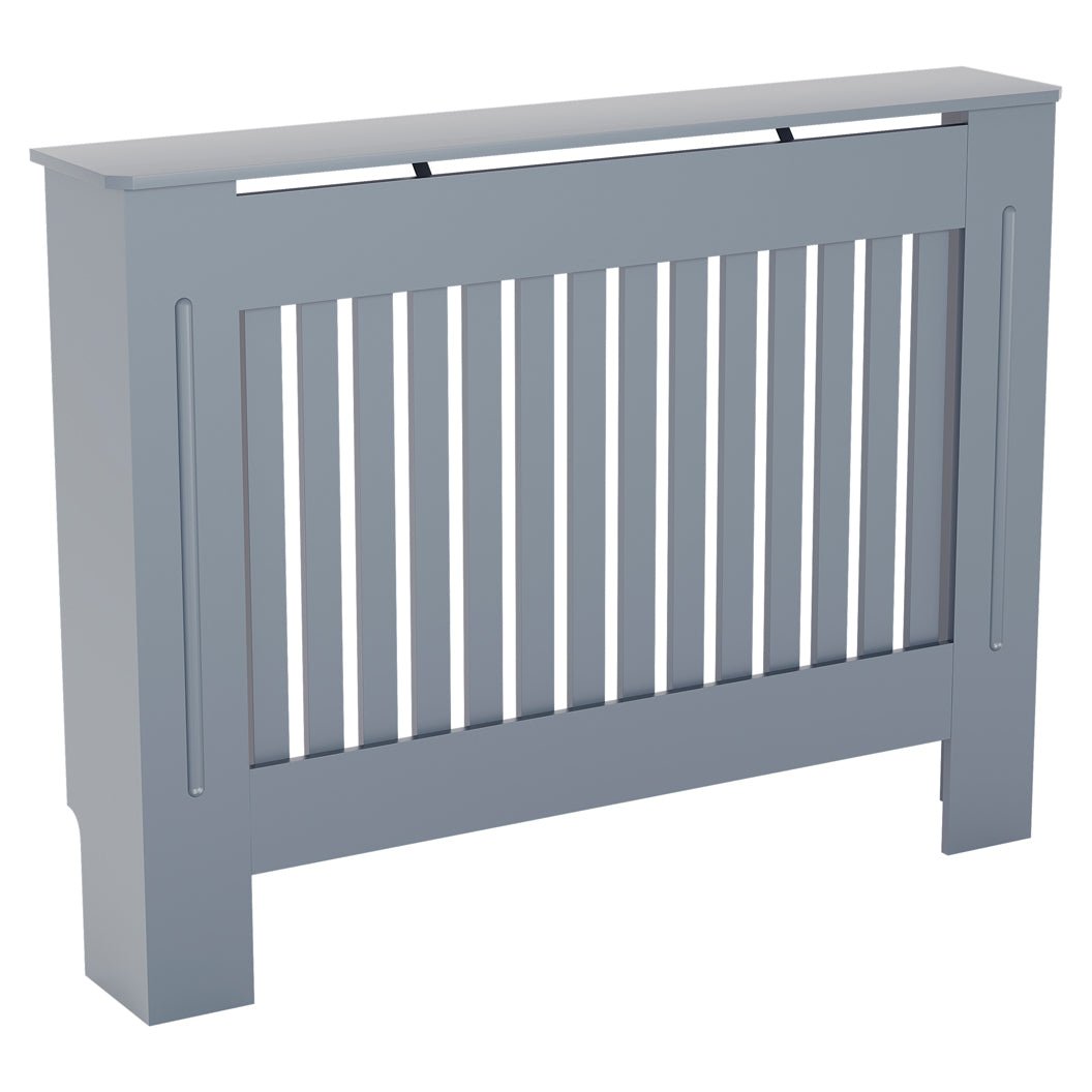 Masca pentru Calorifer ECO-M 112 cm, MDF Vopsit de 18 mm Lame Verticale, Gri antracit – Default Title