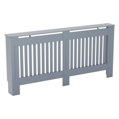 Masca pentru Calorifer ECO-XXL 172 cm, MDF Vopsit de 21 mm Lame Verticale, Gri antracit – Default Title