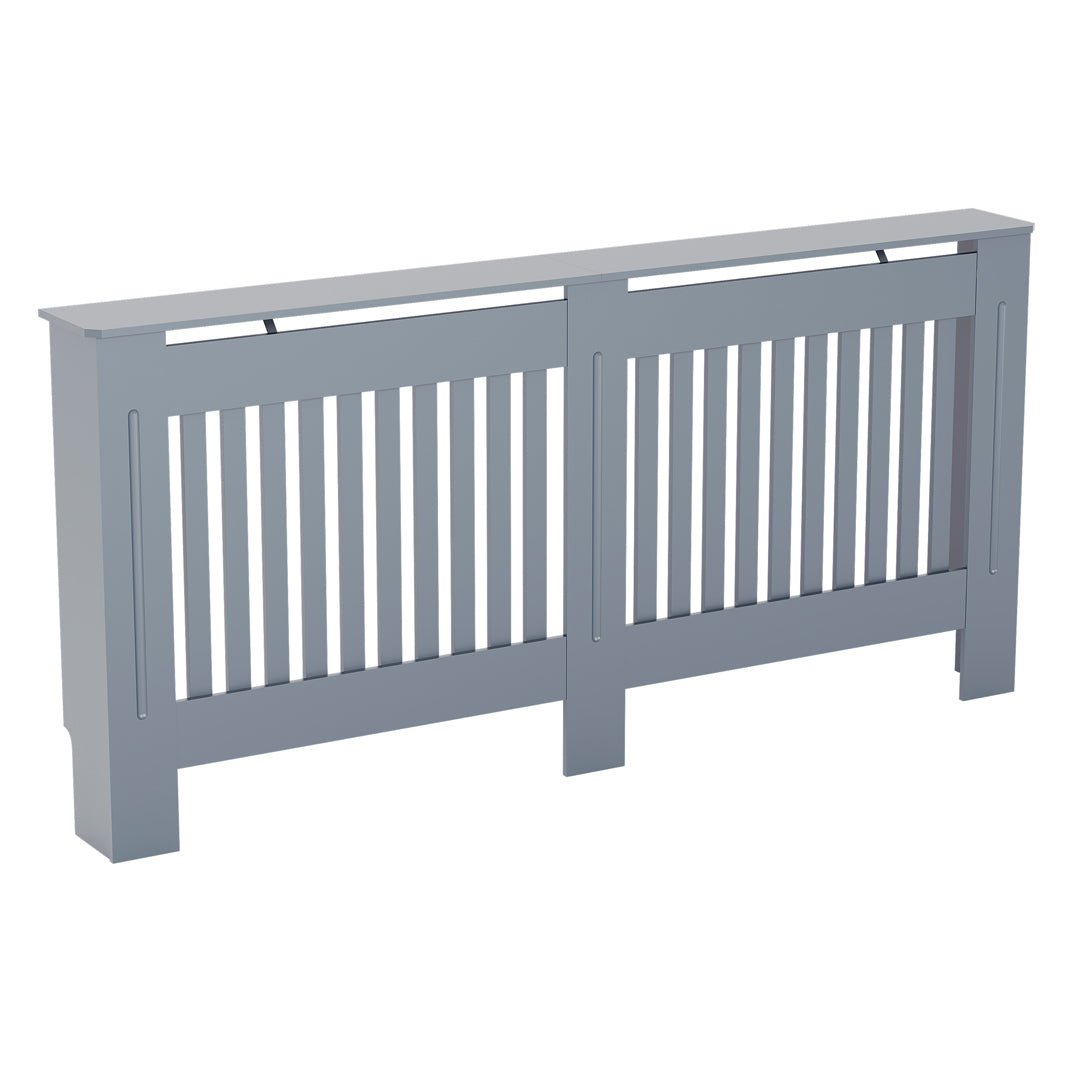 Masca pentru Calorifer ECO-XXL 172 cm, MDF Vopsit de 21 mm Lame Verticale, Gri antracit – Default Title
