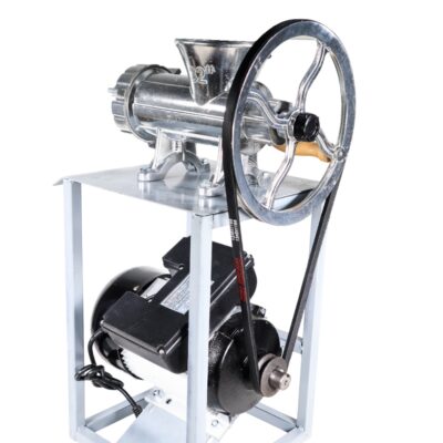 Masina Carne Nr.32 AL cu Suport Motor Electric 1.5kw