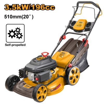 Masina Tuns Iarba cu Tractiune Profesionala 4.8Hp INGCO GLM196202