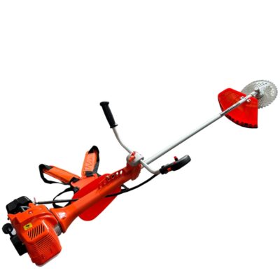 Motocoasa 2.4CP 51.7cc GRUNWERK cu Sistem Antivibratii pe Benzina, Motor 2T pentru Iarba si Vegetatie Densa cu Disc si Fir Inclus