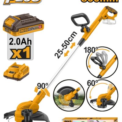 Motocoasa Mica 20V cu Roata INGCO CGTLI203285