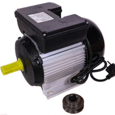 Motor Electric 1.5kW 1400rpm 220V Profesional Monofazat cu Fulie pentru Utilaje si Aplicatii Industriale