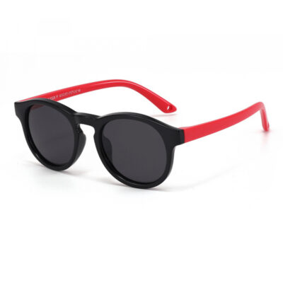Ochelari De Soare Bebelusi Techsuit 8308-C14, Polarizati, Negri Rosii