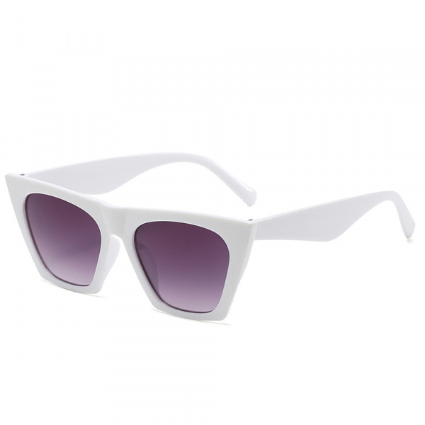 Ochelari De Soare Dama Techsuit 5154, Albi Gri
