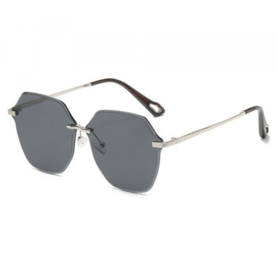 Ochelari De Soare Dama Techsuit 8195, Negri Argintii