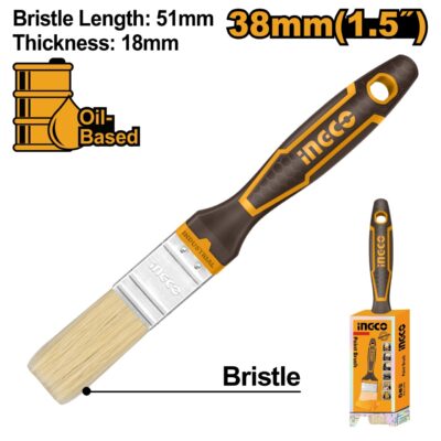 Pensula 25mm cu Maner Cauciucat INGCO CHPTB8701