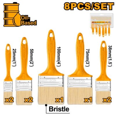 Pensule Set 8buc INGCO CHPTB7860801