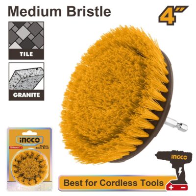 Perie Bormasina Duritate Medie 1/4 4″ INGCO WCBM1041