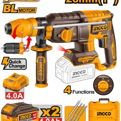 Picamer 20V BL cu 2 Acumulatori 4Ah