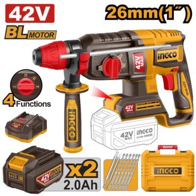 Picamer BL 42V 26mm cu 2 Acumulatori