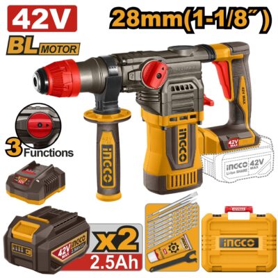 Picamer BL 42V CE 28mm cu 2 Acumulatori