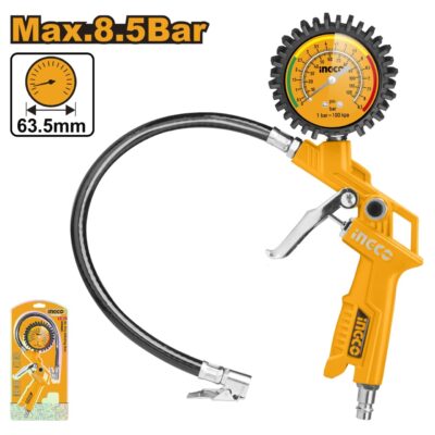 Pistol cu Manometru pentru Umflare Anvelope INGCO ATG0601