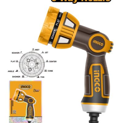 Pistol Pentru Stropit 9 Functii Industrial INGCO HWSG6091