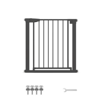 Poartă de Siguranță PRO 180° pentru Copii și Animale 76 x 75-82cm, NEGRU – Default Title