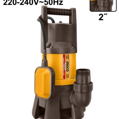 Pompa Apa Curata din Plastic cu Plutitor 1000W INGCO SPD10001