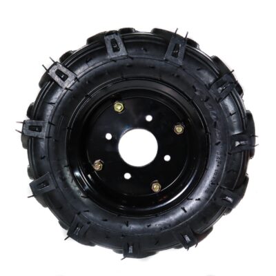 Roata Agricola 400-8 Neagra cu Gaura Osie