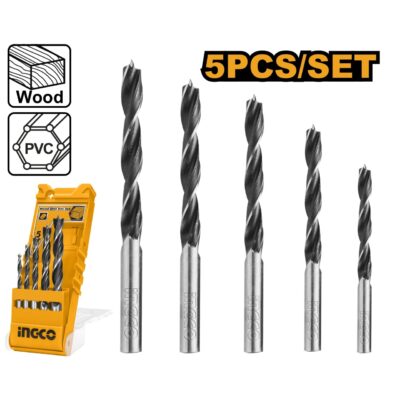 Set Burghie Lemn 5buc INGCO AKD5058