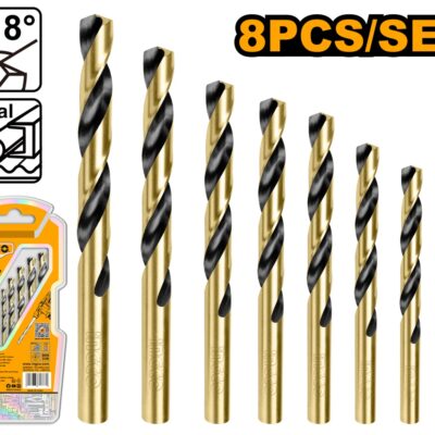 Set Burghie Metal 8buc INGCO AKDB0801