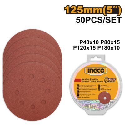 Smirghel 125mm Set 50buc