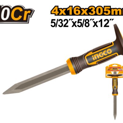 Spit cu Maner de Cauciuc 16x305mm INGCO HCC830416