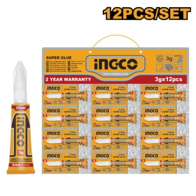 Super Glue (12pcs) INGCO HSGU3122
