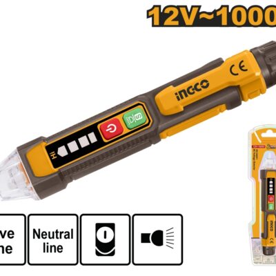 Surubelnita Control Ecran Digital 12-1000V cu Alarma INGCO VD100091
