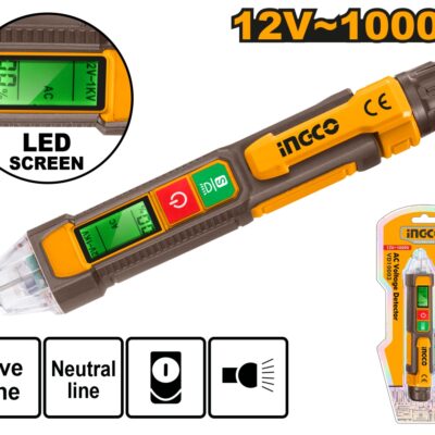 Surubelnita Control Ecran Digital 12V-1000V (nou) INGCO VD210003